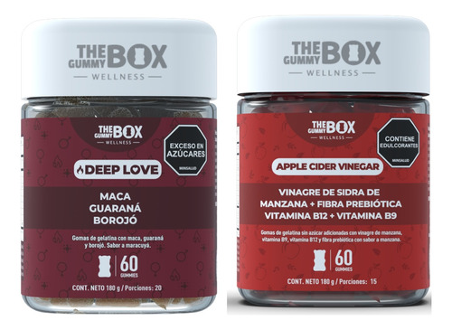 The Gummy Box Quemador Grasa Deep Love Afrodisiaco