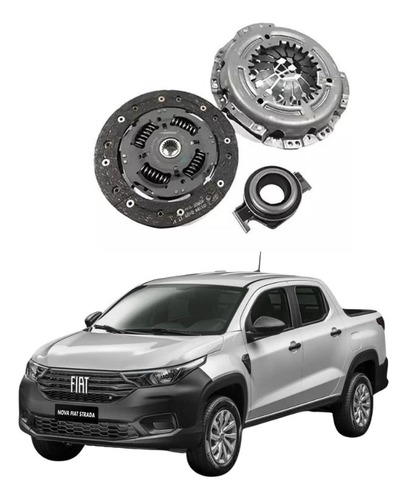 Kit Embreagem Strada 2020 A 2024 620343300 Luk