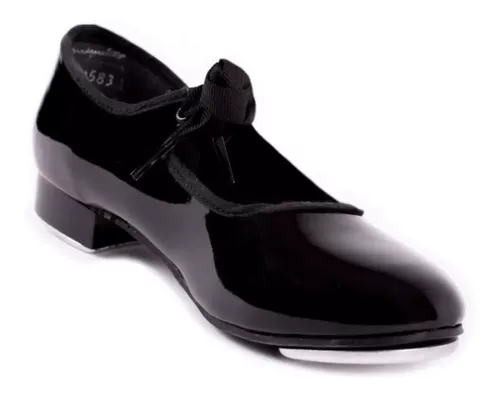 Zapatos Negros De Charol Dama 001 Piel (22-26)