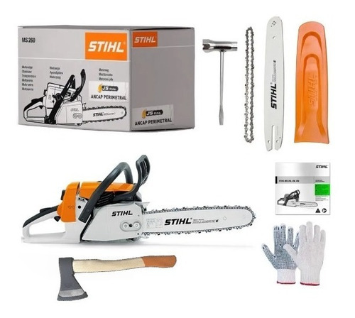 Motosierra Stihl Ms 260 33cm Robusta + Guante + Regalo