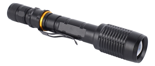 Linterna Led Superbrillante Con Zoom, Portátil De Aleación D