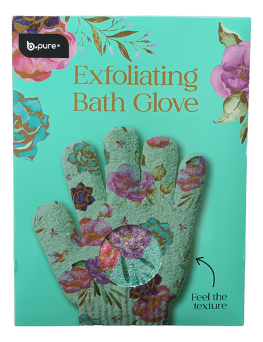 Guante De Baño Con Coco Exfoliante Spa April Bath & Shower Turquesa Exfoliating Bath Glove
