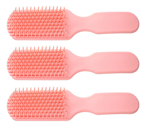 Cepillo Desenredante Portátil Para Cabello Profesional, 3 Un