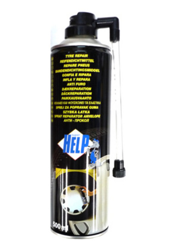 Spray Reparador Pinchazos Neumaticos 500 Ml Help
