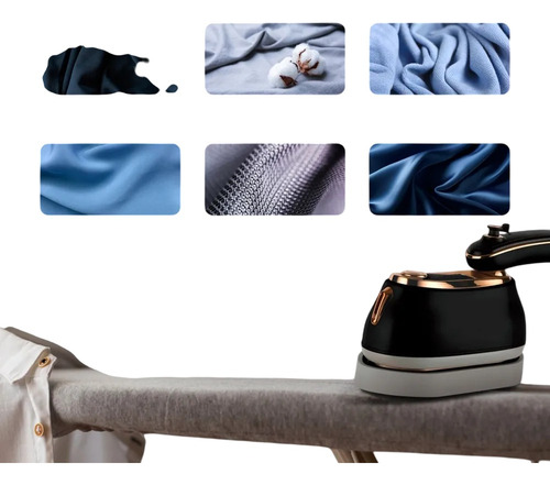 Mini Plancha A Vapor De Viaje 160ml 2en1 1000w Raf R.1142g