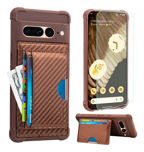 Funda Cartera Case Leather Para Google Pixel