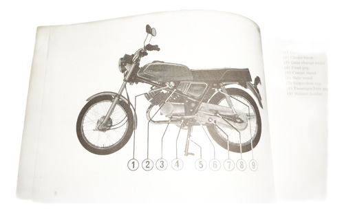 Honda Mb 100- H100 1979 Libro Manual Original