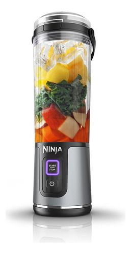 Ninja Licuadora Portatil Blast 532ml Usb-c Bc151labk Color Gris Oscuro 7.4v - Excelente (Reacondicionado)
