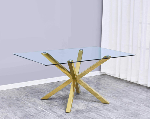 Best Quality Furniture Mesa De Comedor Solo Oro