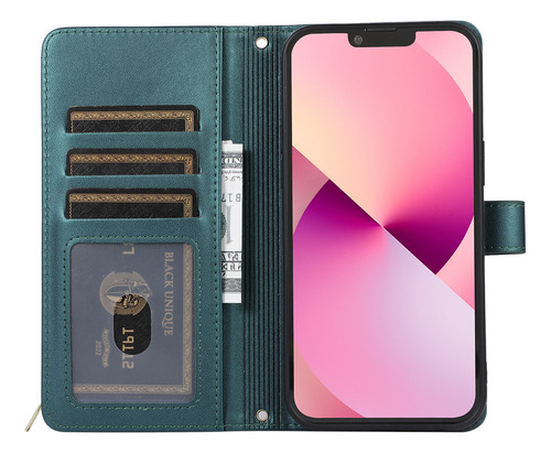 Capa Para Samsung Galaxy A12 4g/a12 5g/a13 4g Lte Com Zíper,