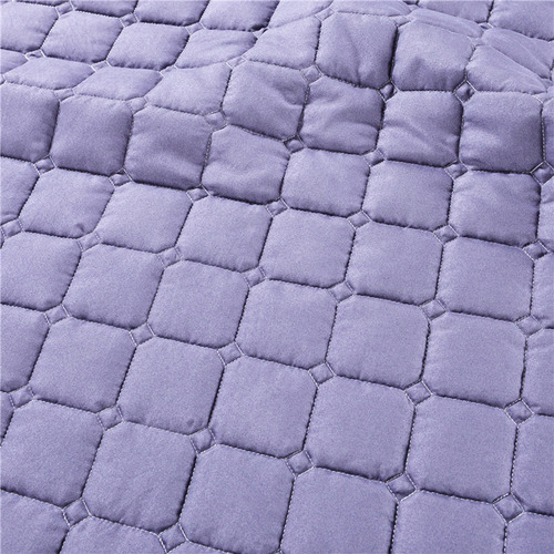 Cojín De Colchón De Cama De Masaje Spa Púrpura Ahumado