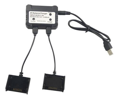 Lipo Battery 2s 7.4v De Usb Compatible Con Mjx Bugs B3pro