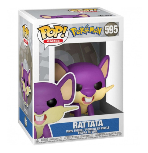 Boneco Funko Pop! Pokémon - Rattata