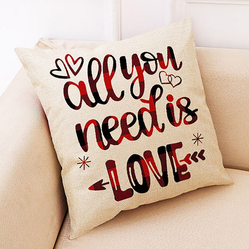Funda De Almohada Duradera Para El Día De San Valentín