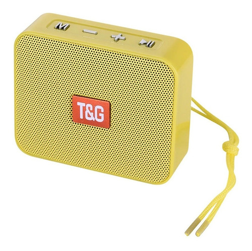 Parlante  Pequeño Mini Altavoz T&g-166 Bluetooth