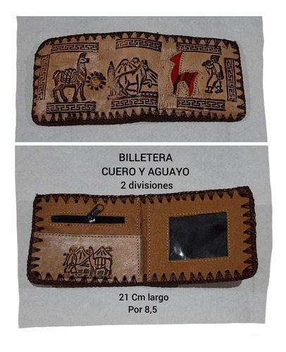 Billeteras Norteñas De Cuero.