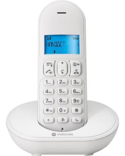 Telefone Sem Fio Motorola Mt150w Dect Branco