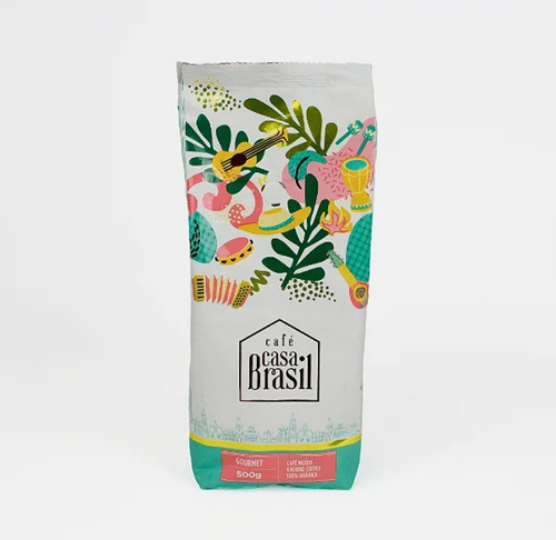 Café Casa Brasil Gourmet 500g 100% Arábica Alta Mogiana