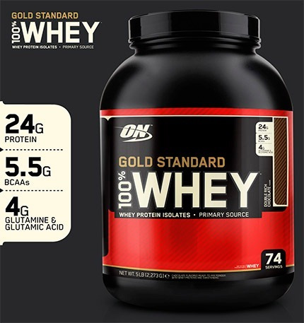 Proteina Gold Standard 100% Whey 5 Libras