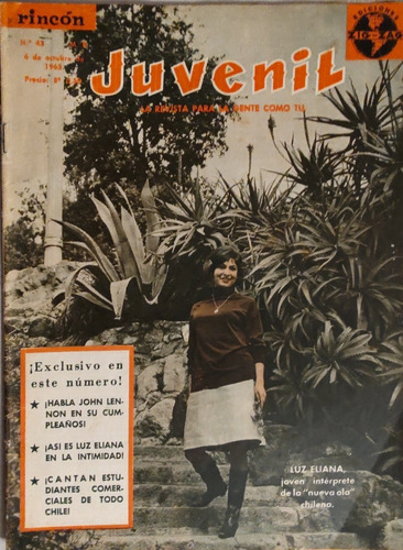 Revista Rincon Juvenil N°43 -- Luz Eliana (aa499 -aa482