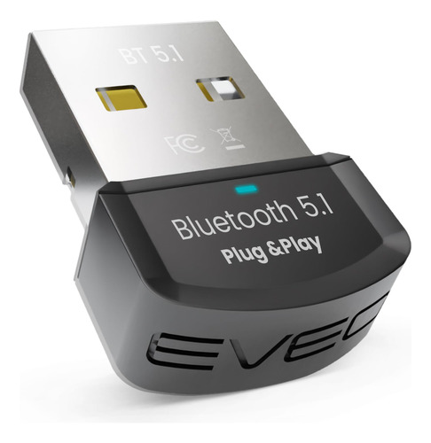 Eveo Adaptador Bluetooth Para Pc 5.1 Adaptador Bluetooth D