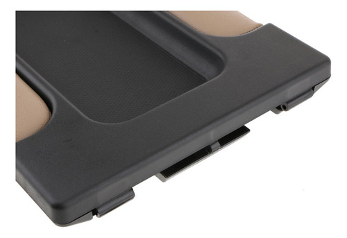 Tapa Reposabrazos Para Coche Carro (color Negro / Gris Beige