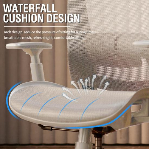 Silla De Oficina De Malla Elabest, Silla De Escritorio Ergon
