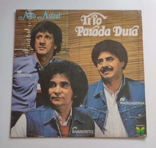 Lp Trio Parada Dura - 1983 - Alto Astral (Usado)