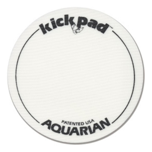 Pele Bumbo 20 Aquarian Force 1 Clear Fb20 + Kick Pad