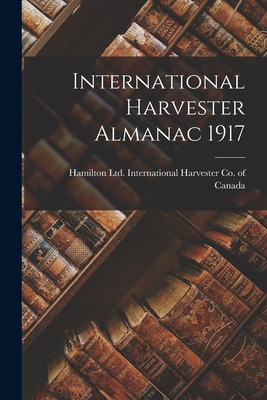 Libro International Harvester Almanac 1917 - Internationa...