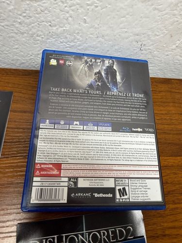 Dishonored 2 Standard Edition Playstation 4 Ps4 (Usado)