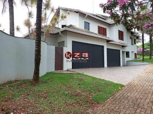 Imagem 1 de 30 de Casa Alto Padrão A Venda Condomínio Reserva Colonial Valinhos - Ca0849 - 31962815