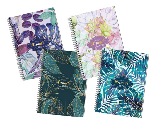 Planner Ascott 20x14 Garden 2024-2025 + Set Lapices