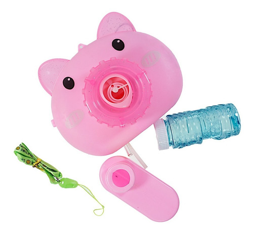 Imagen 3 de 6 de Cámara De Burbujas Juguete Para Hacer Burbujas Burbujero 1pz