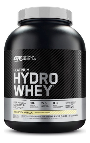 Whey Platinum Hydro Baunilha 1,64kg Optimum Nutrition