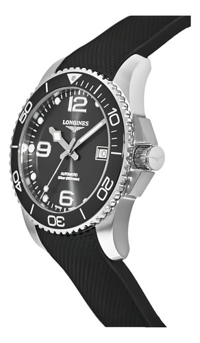 Relogio Longines L37814569 Hydroconquest Preto Automatico