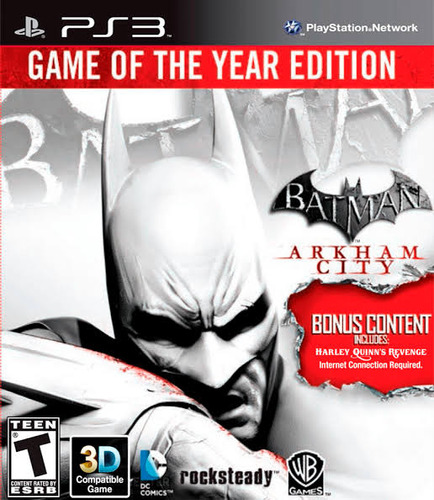 Batman Arkham City Goty Juego Ps3 Español