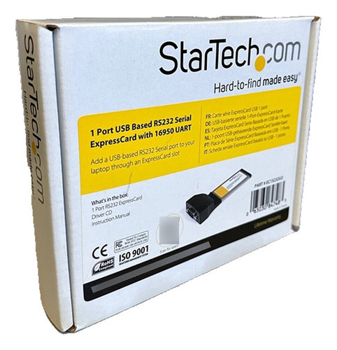 New Startech Ec1s232u2 1-port Usb Based Rs232 Serial Exp Qtt