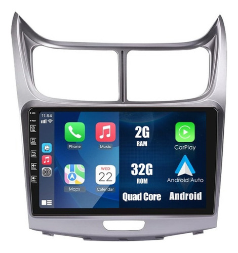 Radio Estéreo Android Para Chevrolet Aveo 2011-2015 2+32g