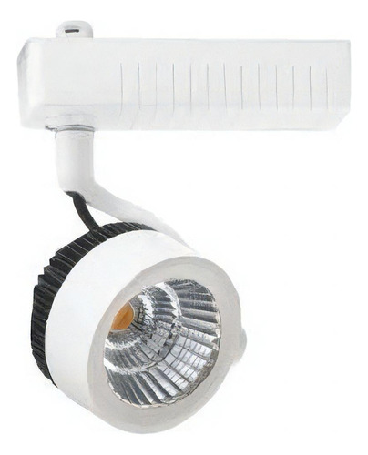 Spot Riel Dirigible 7.5w 100-240v 3000k Blanca Tecnolite Color Blanco