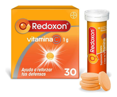 Redoxon 1 Gr Comprimidos Efervescente Vitamina C X 30 Comp.