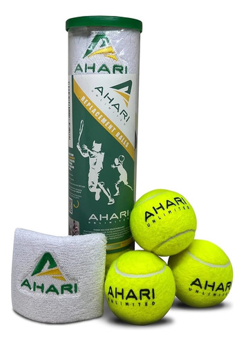 Ahari Unlimited Premium 3 Pelotas De Rebote De Tenis De Repu