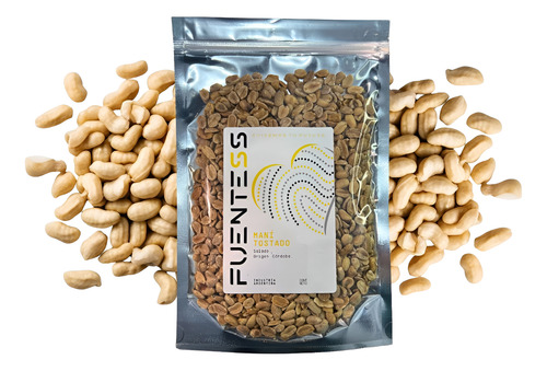 | Fuentess | Mani Repelado Tostado Salado Por 400 G.