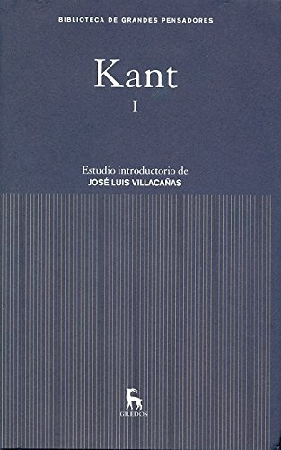 Libro Kant I Critica De La Razon Pura Prolegomenos (bibliote