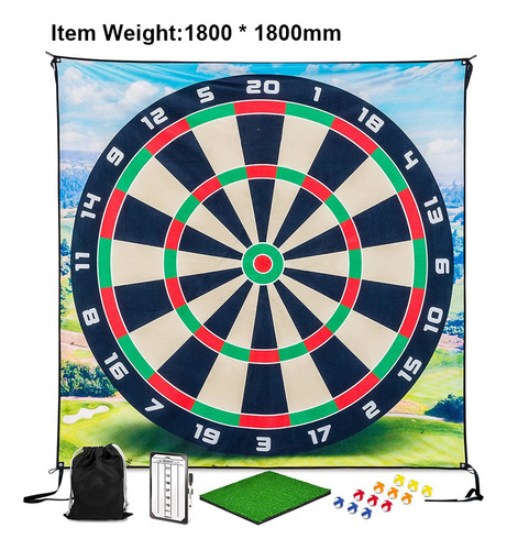 Mat.set Indoors And Dards Practice Dart Golfs Game With