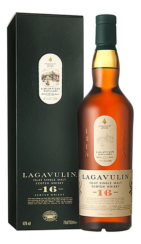 Whisky Lagavulin 16 Años Por 700ml Islay Single Malt :_º