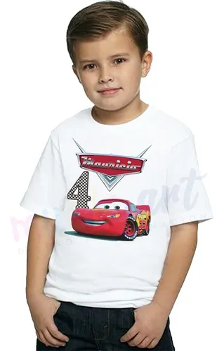 Playeras personalizadas cars para cumpleaños new arrivals