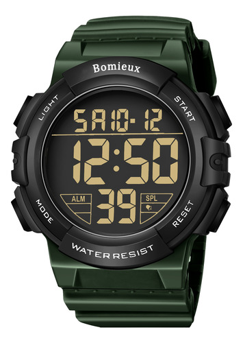 Reloj Para Hombre Deportivo Digital Multifunción Impermeable