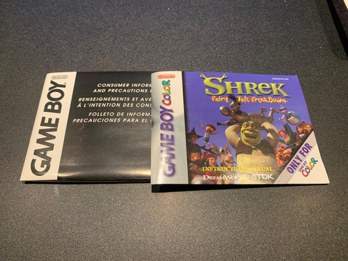Shrek: Fairy Tale Freakdown Game Boy Color (Usado)