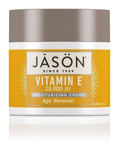 Crema Hidratante Renovadora Edad Vitamina E 25,000 Iu 4 Oz